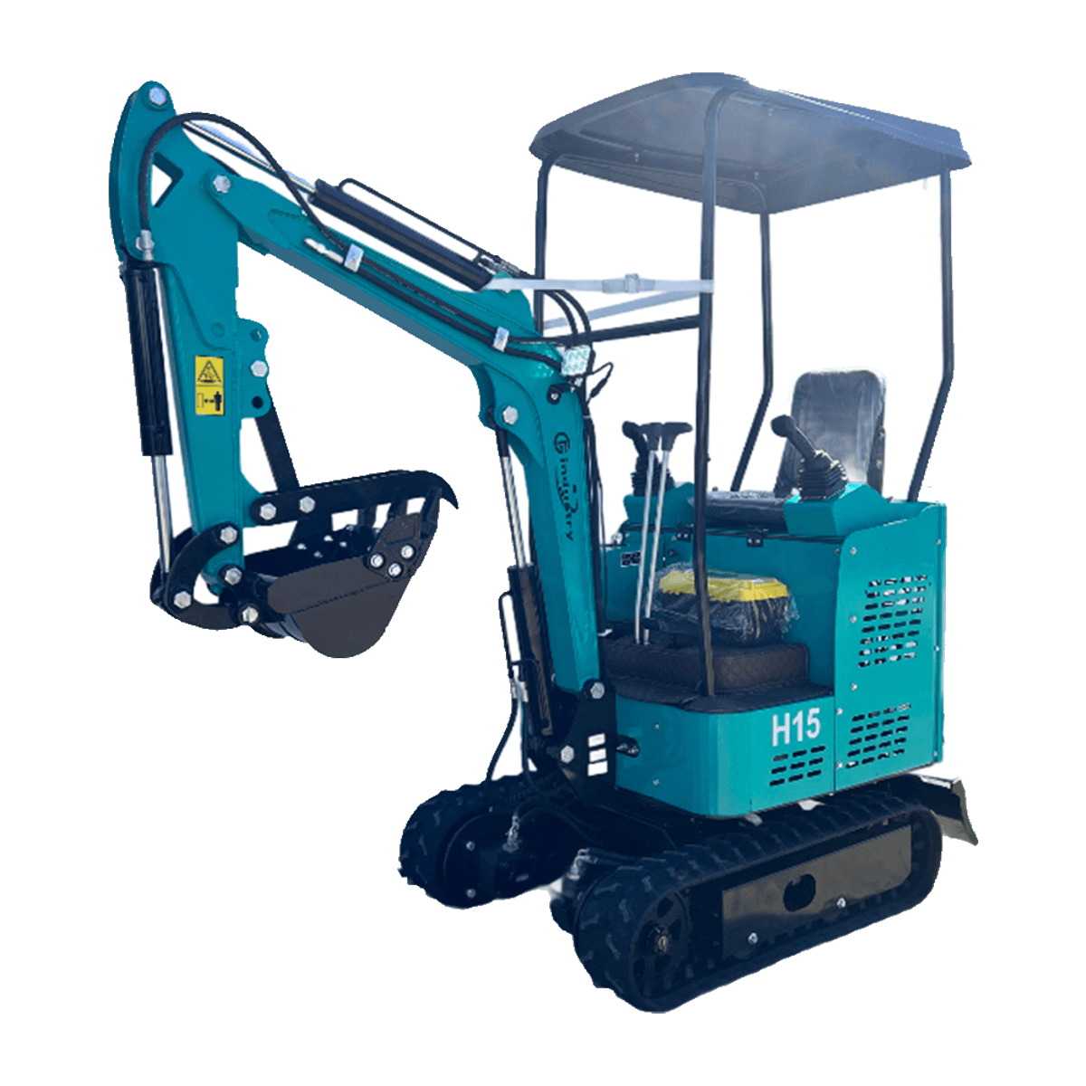 1 ton, 13.5HP RATO Mini Excavator w/ pilot control system | AGT-H15R - Image 1