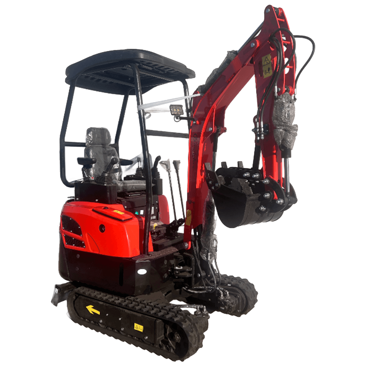 1.4 ton, Kubota Diesel Engine Mini & Small Excavator w/ Side Swing Boom | AGT-NT18 - Image 1