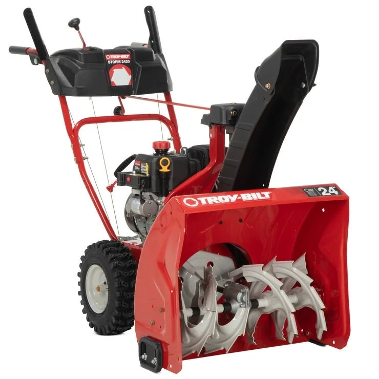 Troy-Bilt Storm 24 in. Two-Stage Gas Snow Blowers - Image 1
