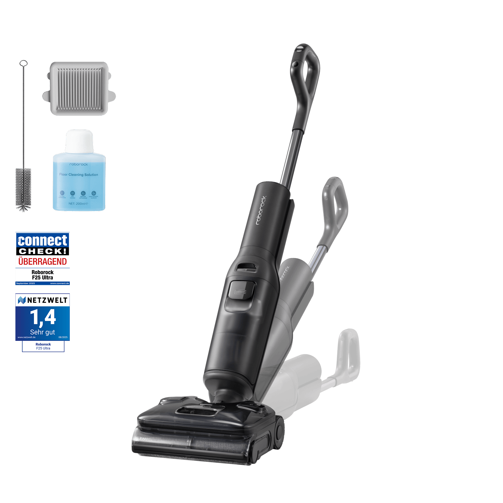 Roborock F25 Ultra Nass- und Trockensauger mit Dampf- und Hochtemperaturreinigung - Image 1